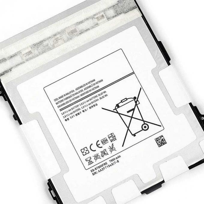Batteria 7900mAh del PC della compressa di EB-BT800FBE per il Samsung Galaxy Tab S 10,5 LTE SM-T800