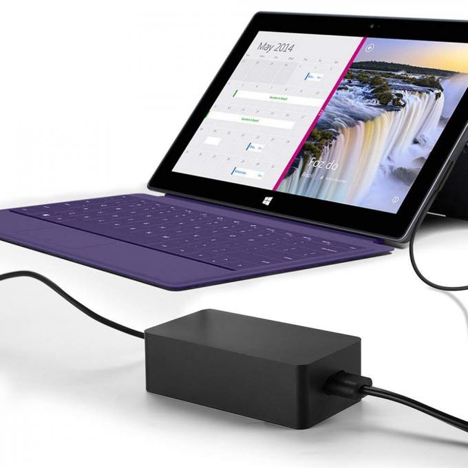 Caricatore 1536, Microsoft Surface Pro dell'adattatore del computer portatile del modello 2 perni magnetici prodotti USB del caricatore 5